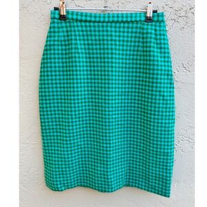 Pendleton VTG Womens Plaid Lined Skirt Heritage Pencil Academia Preppy Wool